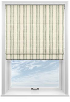 Noble Stripe, Coriscon - Twist&Fit Roman Blind